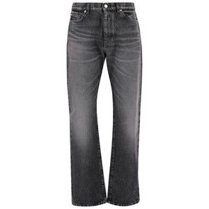 Versace Cotton Denim Jeans With Logo - NWT